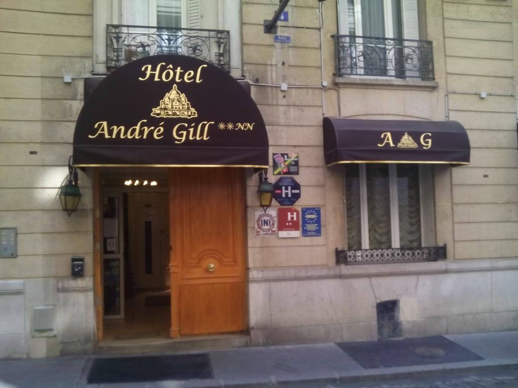 Hotel Andre Gill Париж Екстериор снимка